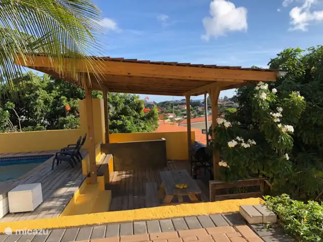 Villa Sandmarie | Curaçao, Banda Ariba (est), Cas Grandi - villa Protection solaire.