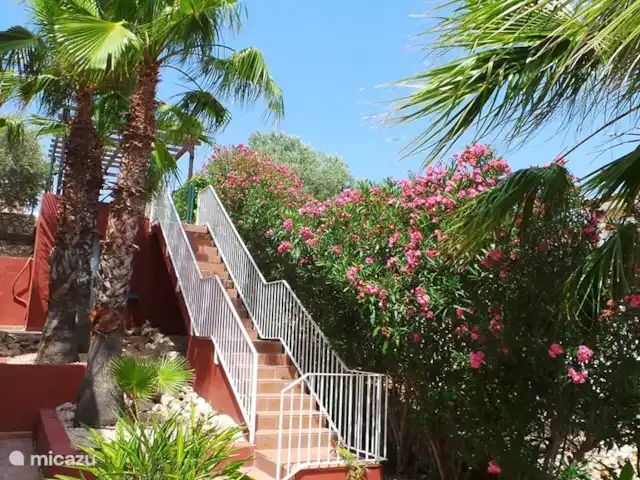 Villa de luxe avec chauffage. piscine privée | Espagne, Costa Blanca, Gata de Gorgos - villa Escaliers vers la maison