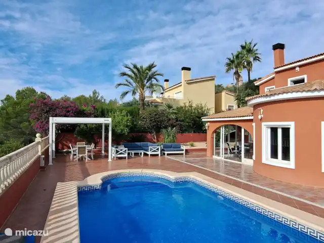 Villa de luxe avec chauffage. piscine privée | Espagne, Costa Blanca, Gata de Gorgos - villa villa arrière