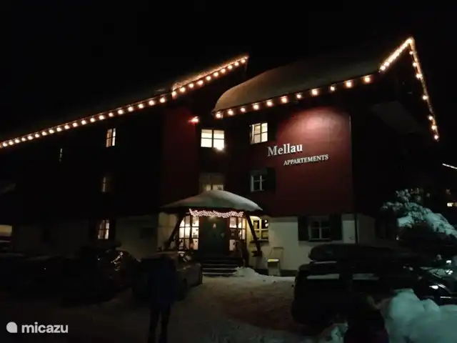 Mellau Apartamento 322 en Austria, Vorarlberg, Mellau  - apartamento Apartamentos Mellau de noche.