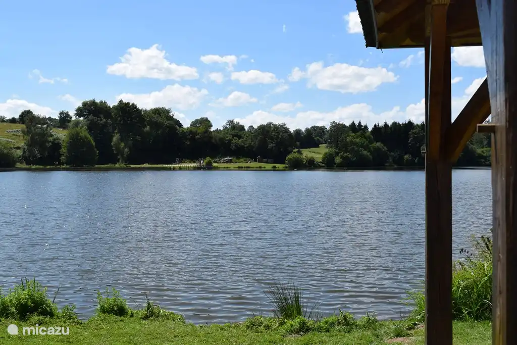 Prachtige zwem/vismeren