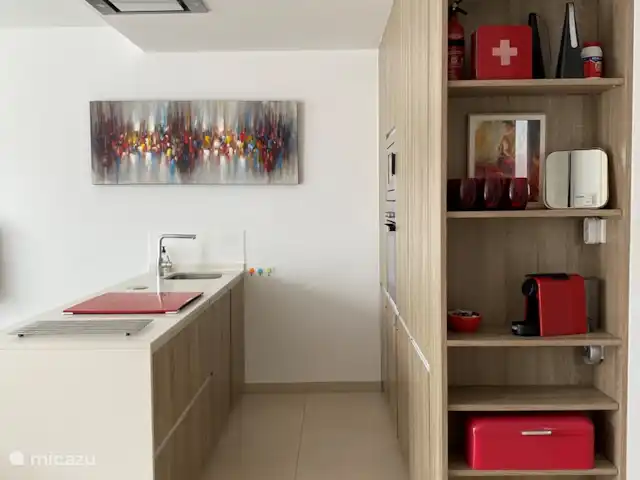 Casa de Sebilla -3 slpkmrs+3 badkmrs huren in Spanje, Murcia, San Pedro del Pinatar - villa Keuken met oven-magnetron-vaatwasser