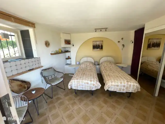 Studio Casetta dell'Angelo | Italie, Toscane, Castiglion Fiorentino - studio Deux lits simples sont également possibles