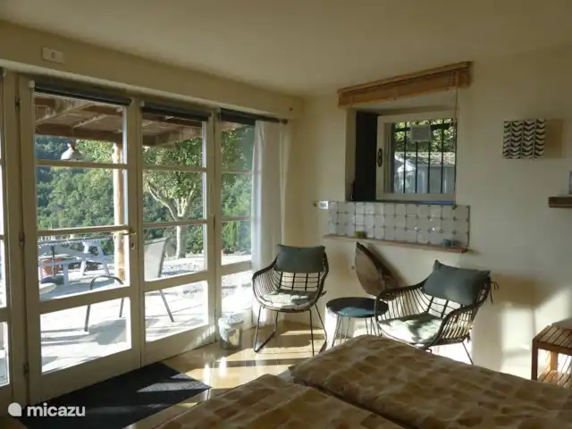 Studio Casetta dell'Angelo | Italie, Toscane, Castiglion Fiorentino - studio vue large à l'extérieur, une vue magnifique!