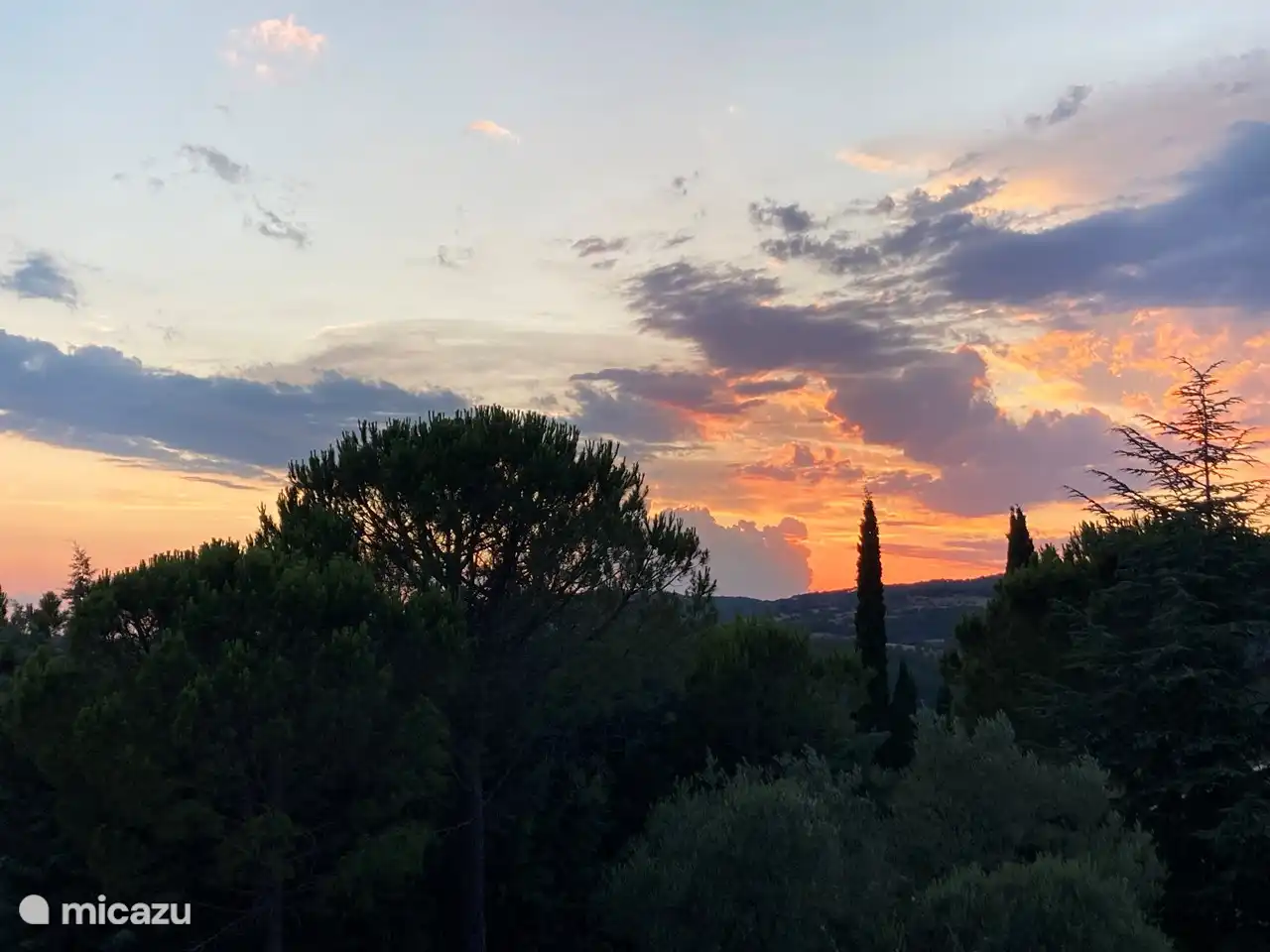 Evening on the balcony