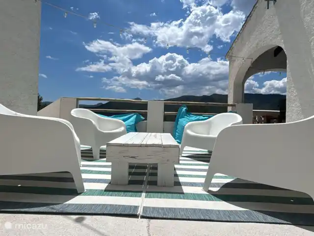 Mas Que una Casa en España, Costa Blanca, Adsubia - casa vacacional Terraza entre las casas