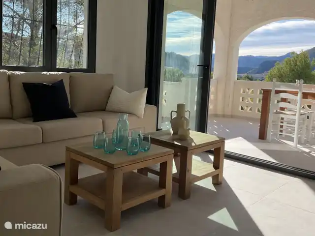 Mas Que una Casa en España, Costa Blanca, Adsubia - casa vacacional  Sala de estar casa 1