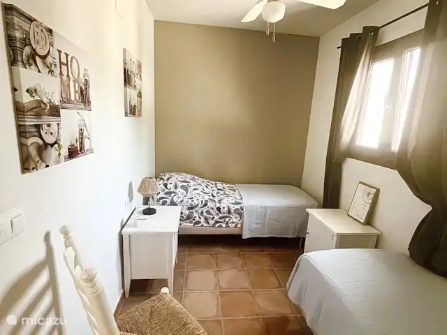 Villa Herrera en España, Costa Blanca, Moraira - villa Dormitorio 3: dos camas individuales