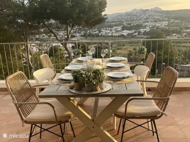 Villa Herrera en España, Costa Blanca, Moraira - villa Terraza superior