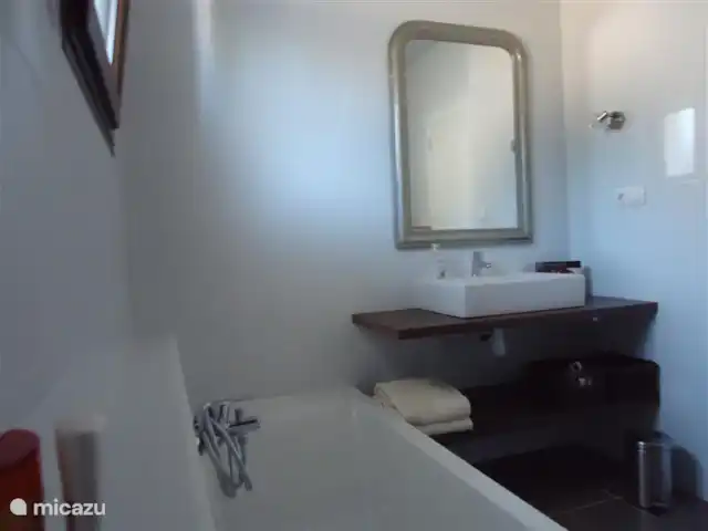 Villa Herrera en España, Costa Blanca, Moraira - villa Cuarto de baño 2 con bañera, WC y ducha a ras de suelo