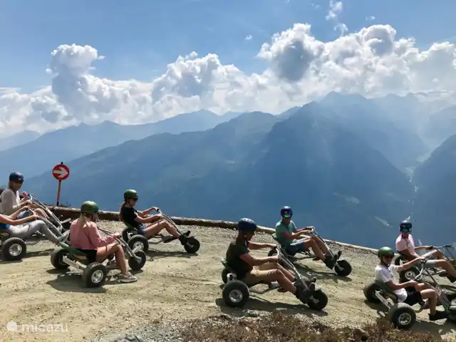 Résidence Neukirchen | Autriche, Salzburgerland, Neukirchen am Grossvenediger - appartement Chariots de montagne à Bramberg, en hiver c'est la plus longue piste de luge, en été avec un kart, SUPER !!!