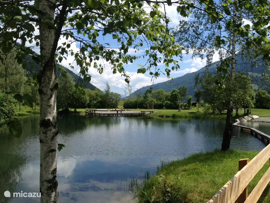 Naturbadesee zu Fuß erreichbar