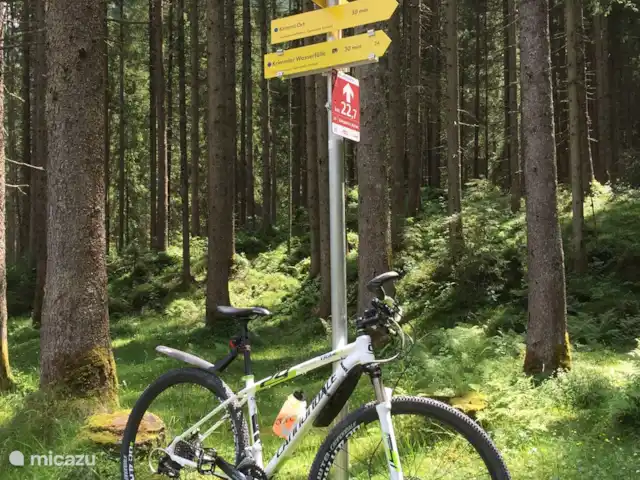 Résidence Neukirchen | Autriche, Salzburgerland, Neukirchen am Grossvenediger - appartement En VTT sur de beaux chemins larges jusqu'à Krimml, suivre les panneaux Tauernradweg. Le Tauernradweg s'étend de Krimml jusqu'au-delà de Zell am See, est facile, sans dénivelé significatif.