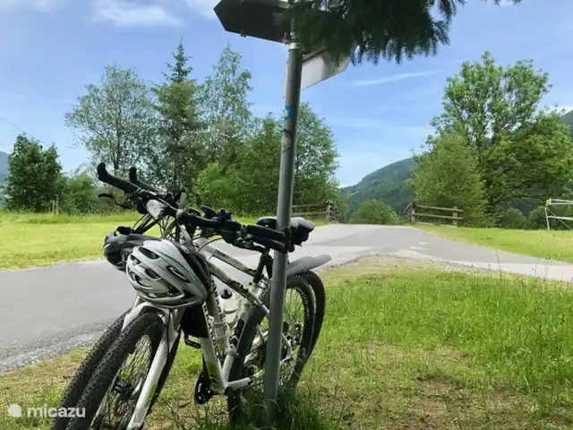 Résidence Neukirchen | Autriche, Salzburgerland, Neukirchen am Grossvenediger - appartement En VTT sur de beaux chemins larges jusqu'à Krimml, suivre les panneaux Tauernradweg. Le Tauernradweg s'étend de Krimml jusqu'au-delà de Zell am See, est facile, sans dénivelé significatif. A travers tous les villages de la vallée de l'Oberpinzgau.