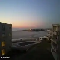 Sonnenuntergang in Kapstadt.