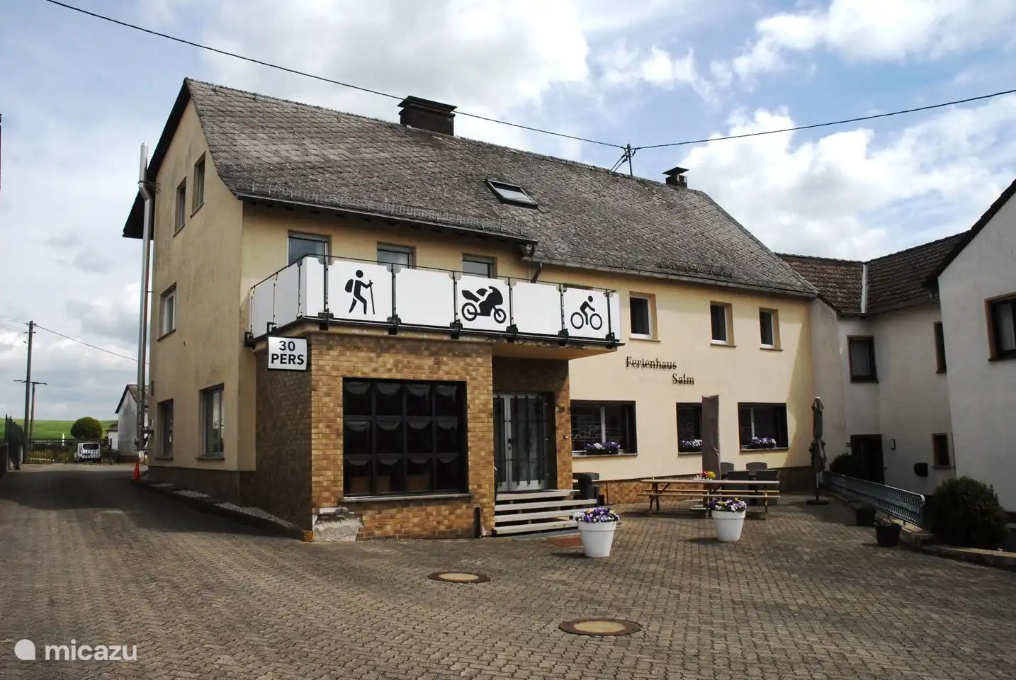 Front Ferienhaus Salm 