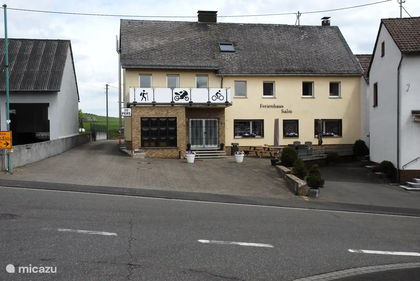 Front Ferienhaus Salm 