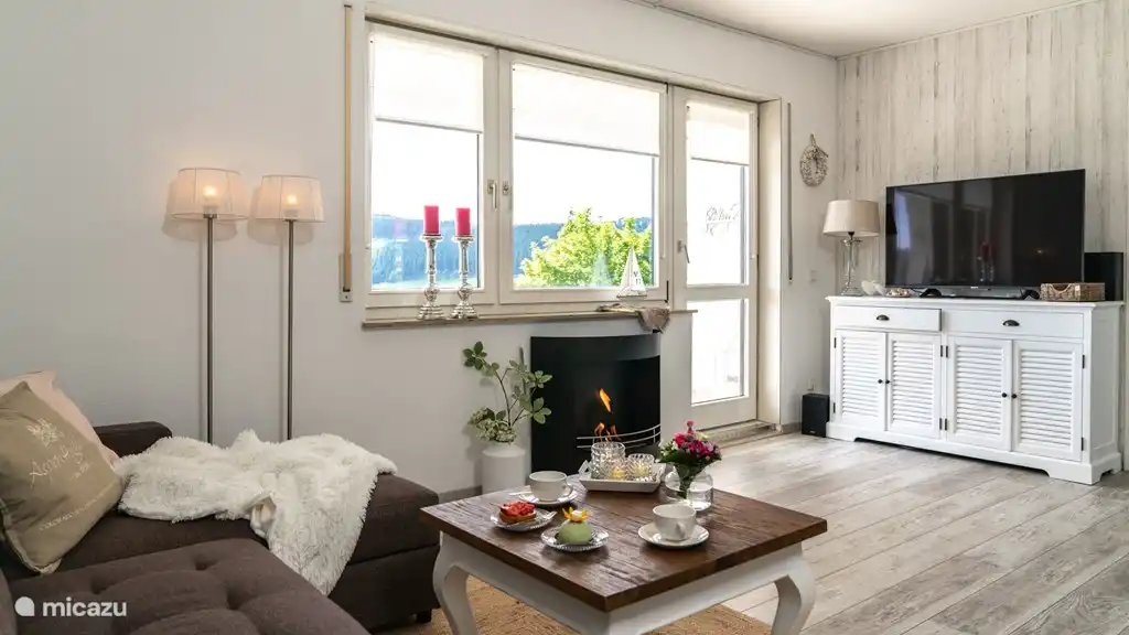 preciosa sala de estar