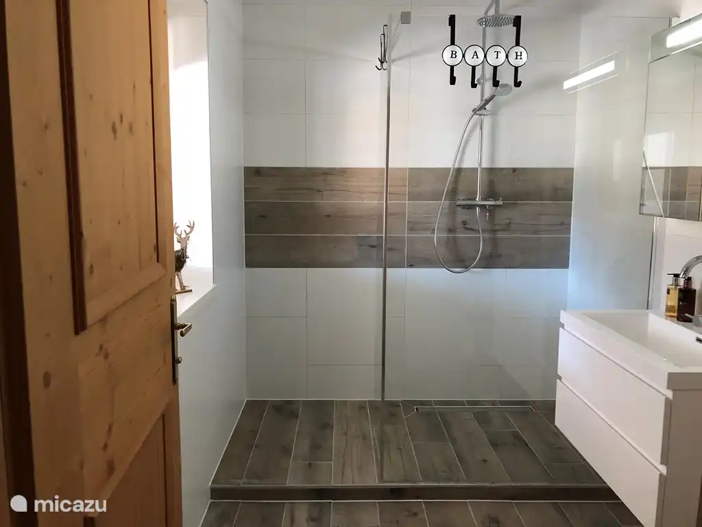 Badkamer 1 met walk in shower