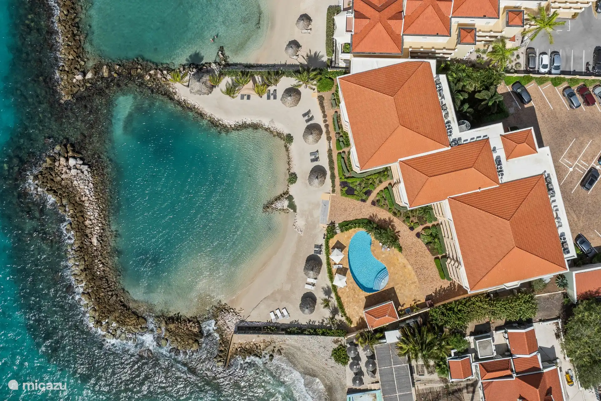 Sie sind nur wenige Gehminuten von den besten Restaurants und Geschäften in Willemstad entfernt. 