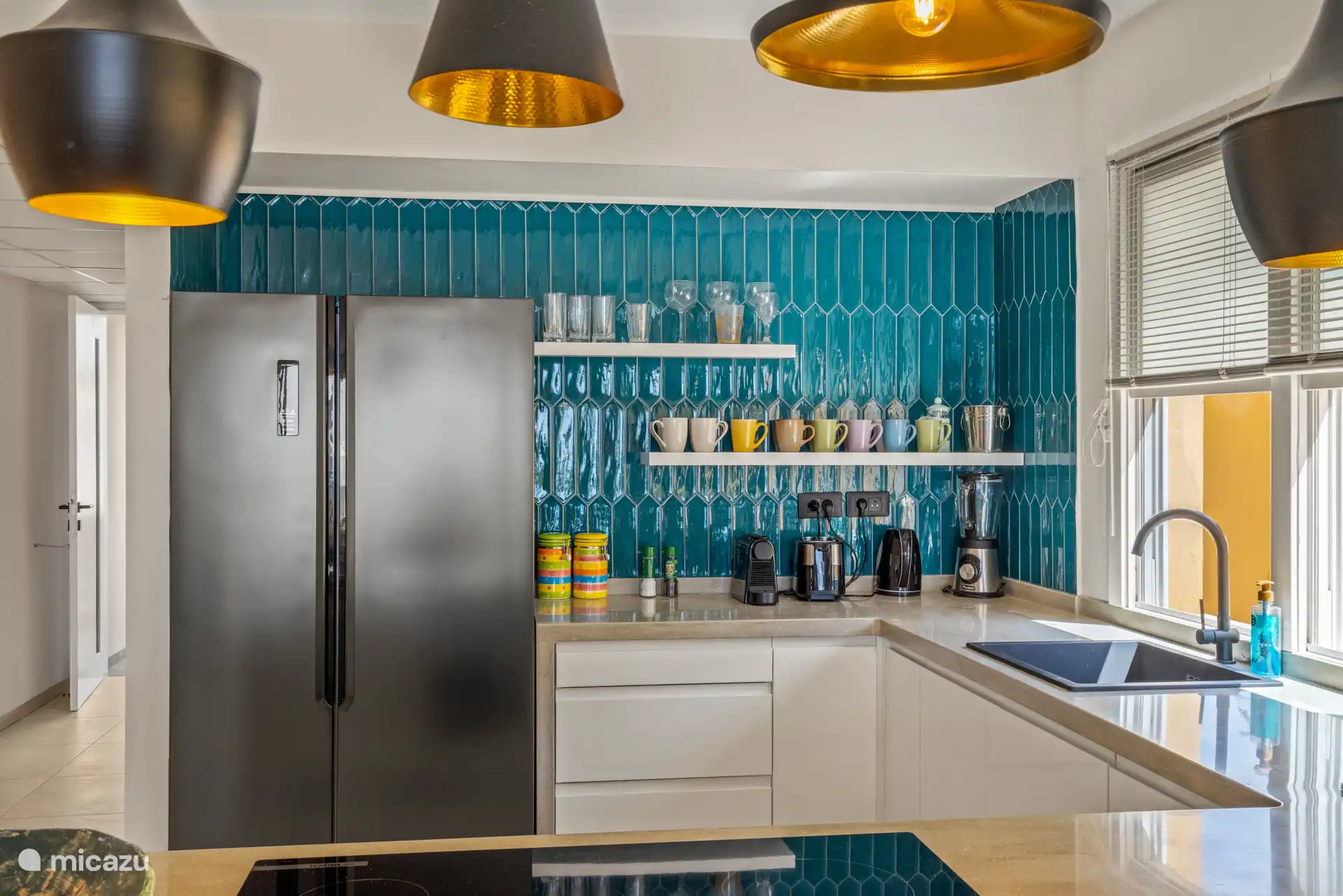 Alles vorhanden, um köstliche hausgemachte Mahlzeiten zu servieren.