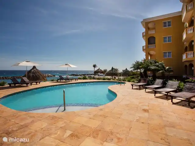 Le brin | 5 pers. appartement | Curaçao, Curaçao-Centre, Willemstad - appartement Vue depuis vos transats