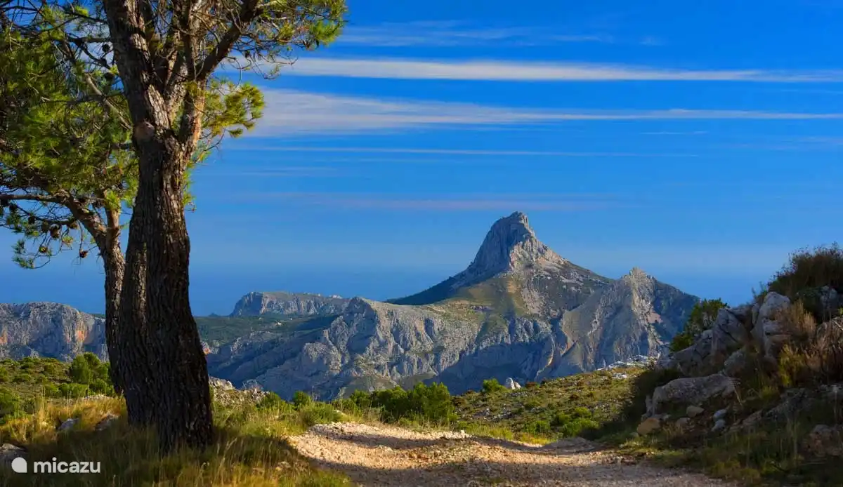 Der Naturpark rund um die Sierra de Bernia, das Gebiet, in dem sich die Finca Iris befindet, ist ein wunderschönes Wandergebiet!
