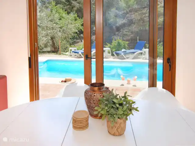 Villa Roblé | Espagne, Costa del Sol, Comares - maison de vacances Accès à la terrasse