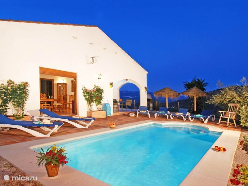Ferienwohnung Spanien, Costa del Sol, Comares Ferienhaus Villa Roble