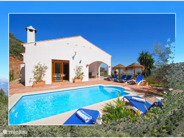 Villa Roblé | Espagne, Costa del Sol, Comares - maison de vacances Belle villa avec des vues spectaculaires et une intimité totale depuis la piscine