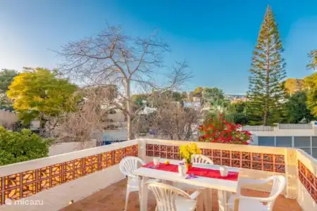Vakantiehuis Spanje, Costa Blanca, Benissa villa Mare selva voorterras