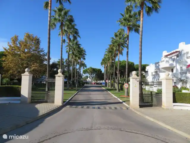 Location de Vacances Portugal, Algarve, Olhos De Agua, maison mitoyenne - Balaia Golf Village 369, El Dorado entrée du Balaia Golf Village