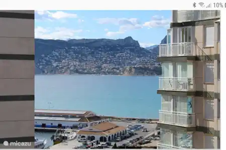 Vakantiehuis Spanje, Costa Blanca, Calpe villa Appartement Stefka zeezicht