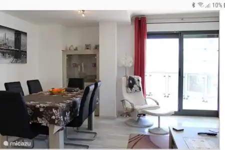 Vakantiehuis Spanje, Costa Blanca, Calpe villa Appartement Stefka huiskamer