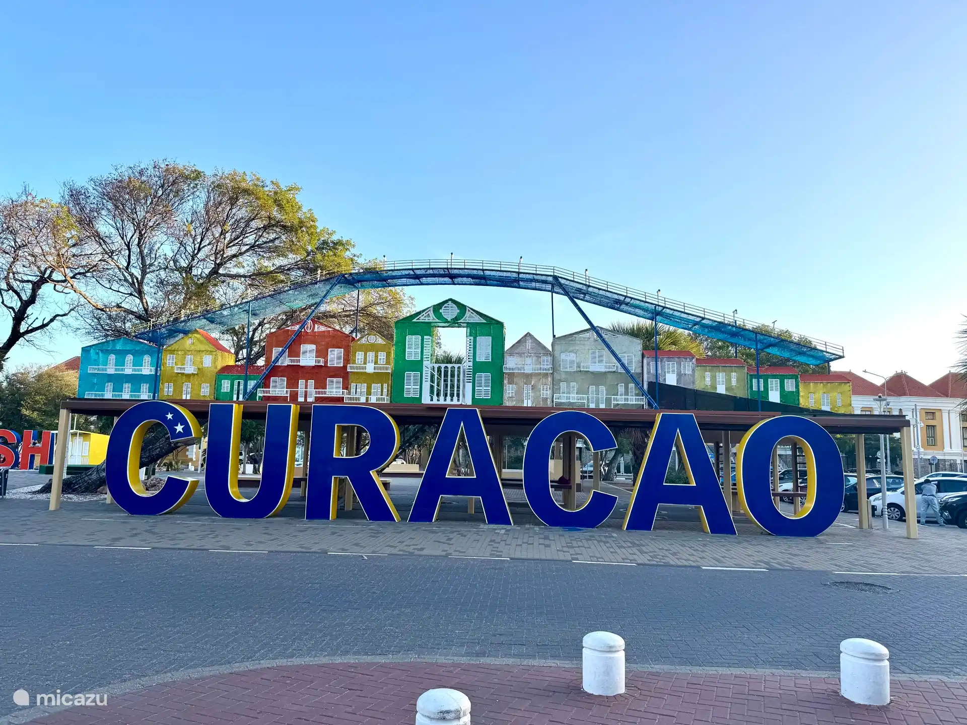 Willemstad, het Wilhelmina Plein 