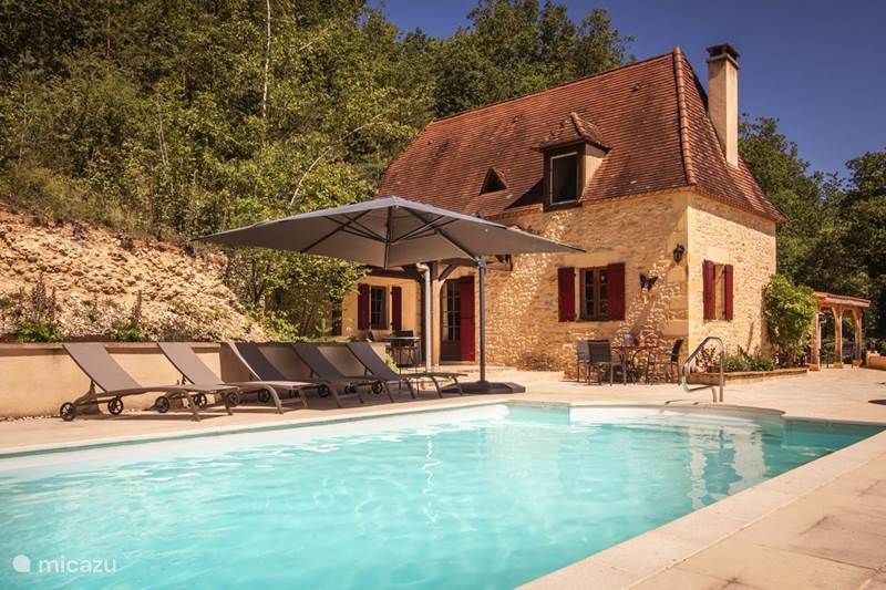Ferienwohnung Frankreich, Dordogne, Saint-Cybranet Villa Villa Rêve des Roses