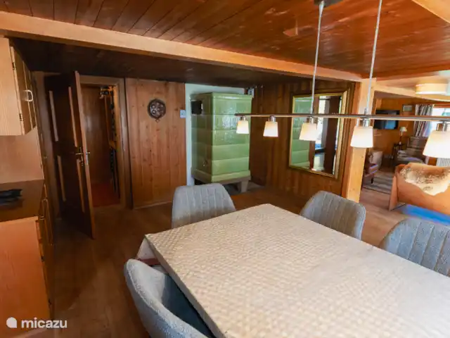 Glaernisch Blick | Suisse, Suisse orientale, Engi - maison de vacances Salle à manger