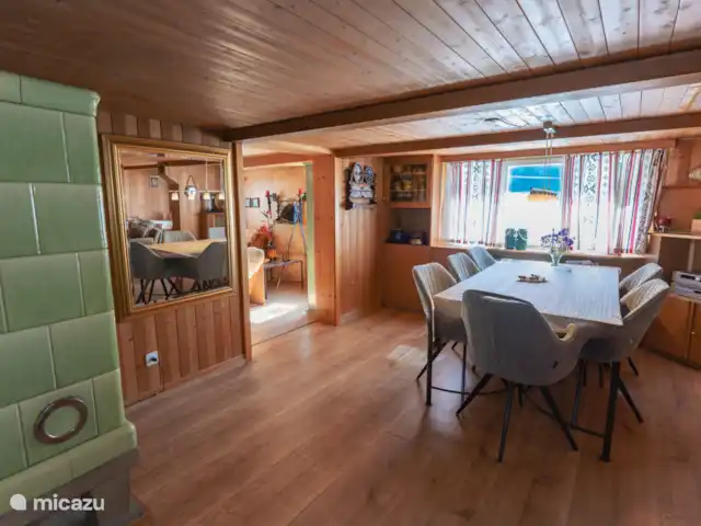 Glaernisch Blick | Suisse, Suisse orientale, Engi - maison de vacances Salle à manger