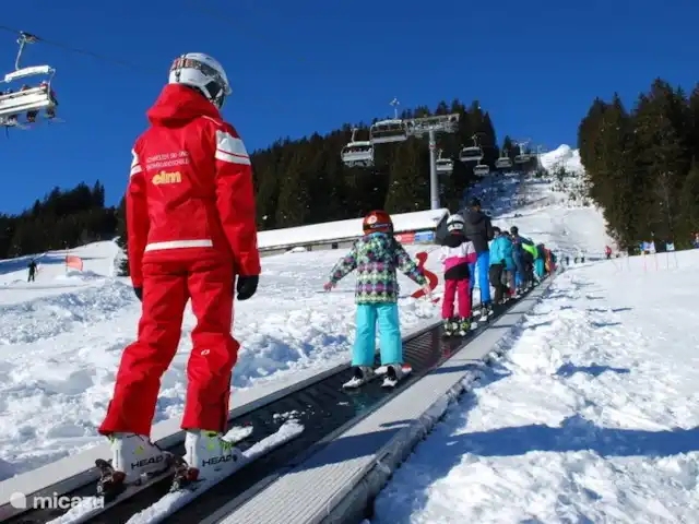 Glaernisch Blick | Suisse, Suisse orientale, Engi - maison de vacances Téléski pour enfants Elm