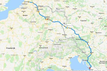 Travel to Sveti Filip i Jakov by car