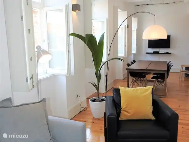 Location de Vacances Portugal, Porto, Porto, appartement - Porto Delight Appartement Séjour avec coin repas.