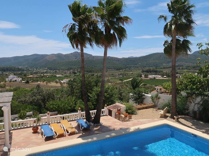 Holiday home in Spain, Costa Blanca, Jalon Villa Casa Solvino