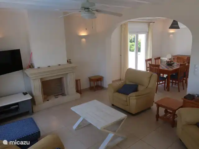 Location de Vacances Espagne, Costa Blanca, Jalón, villa - Maison Solvino Cheminée Tosca et TV avec chaînes internationales