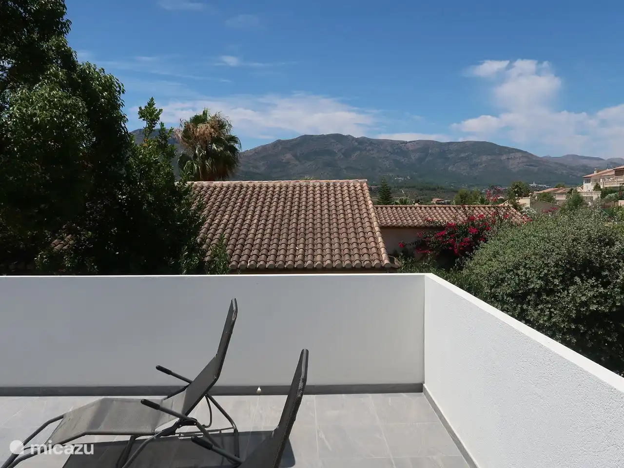 Westterrasse f&#252;r die Abendsonne