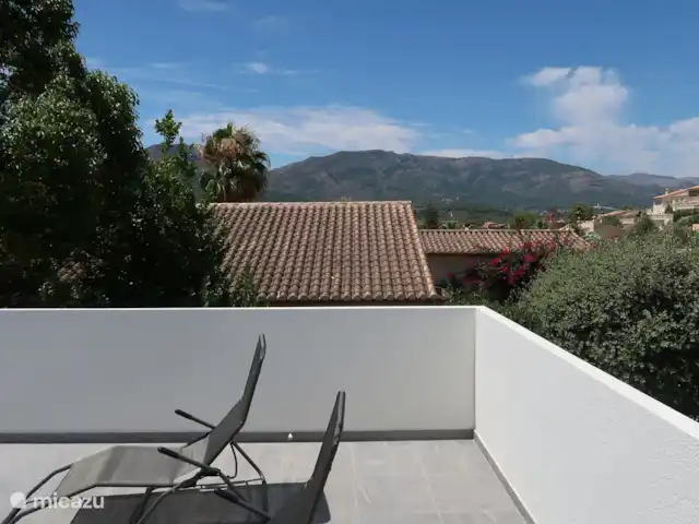 Location de Vacances Espagne, Costa Blanca, Jalón, villa - Maison Solvino Terrasse orientée ouest pour le soleil du soir