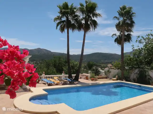 Location de Vacances Espagne, Costa Blanca, Jalón, villa - Maison Solvino Belle vue!