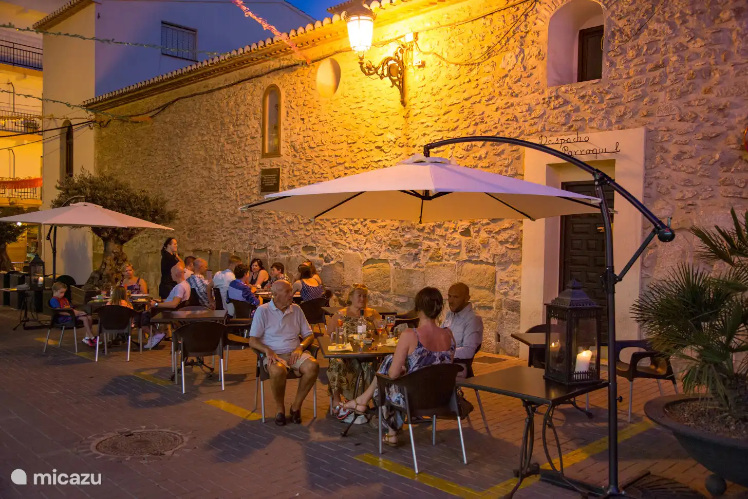 Cozy atmosphere in the village