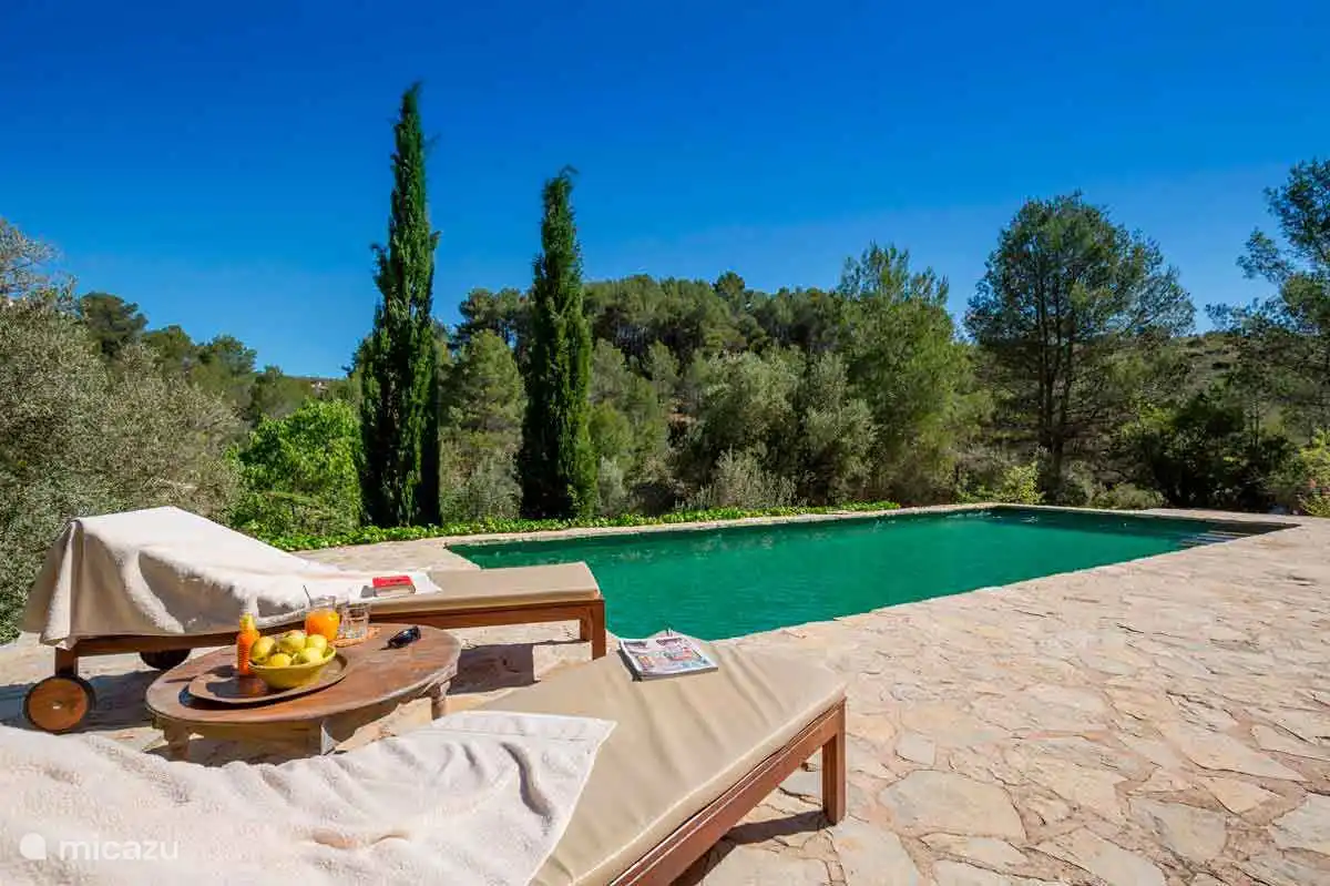 Ein Schwimmbad mitten in der Natur