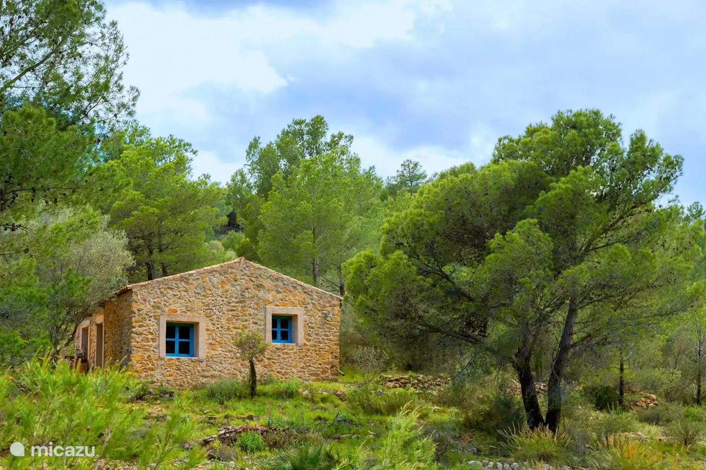 Haus 'La Ruina' in Spanien, Costa Blanca, Lliber - gîte / hütte
