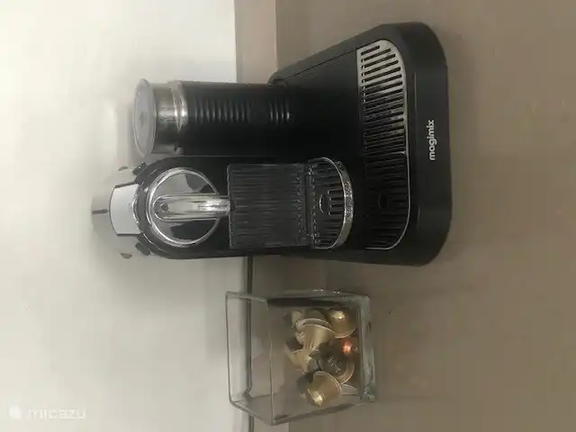 nespresso met melkschuimer